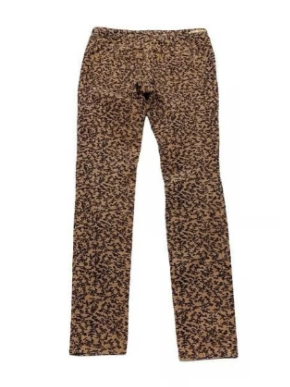 Pilcro the Letterpress Anthropologie 26 Serif corduroy skinny pants tan mid rise
